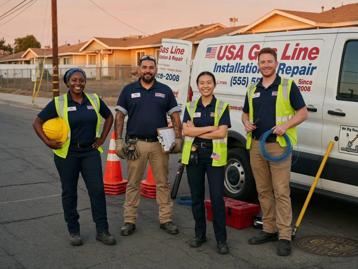 Gas Line Installation company in Paradis, LA